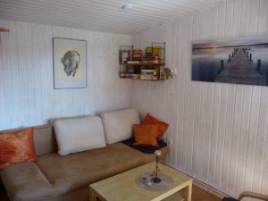 Ferienhaus Lanzer See Wohnzimmer