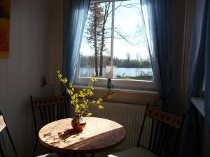 Ferienhaus Lanzer See Wohnzimmer