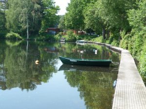 Ferienhaus Lanzer See Bootssteg